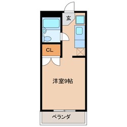 津新町駅 徒歩12分 3階の物件間取画像